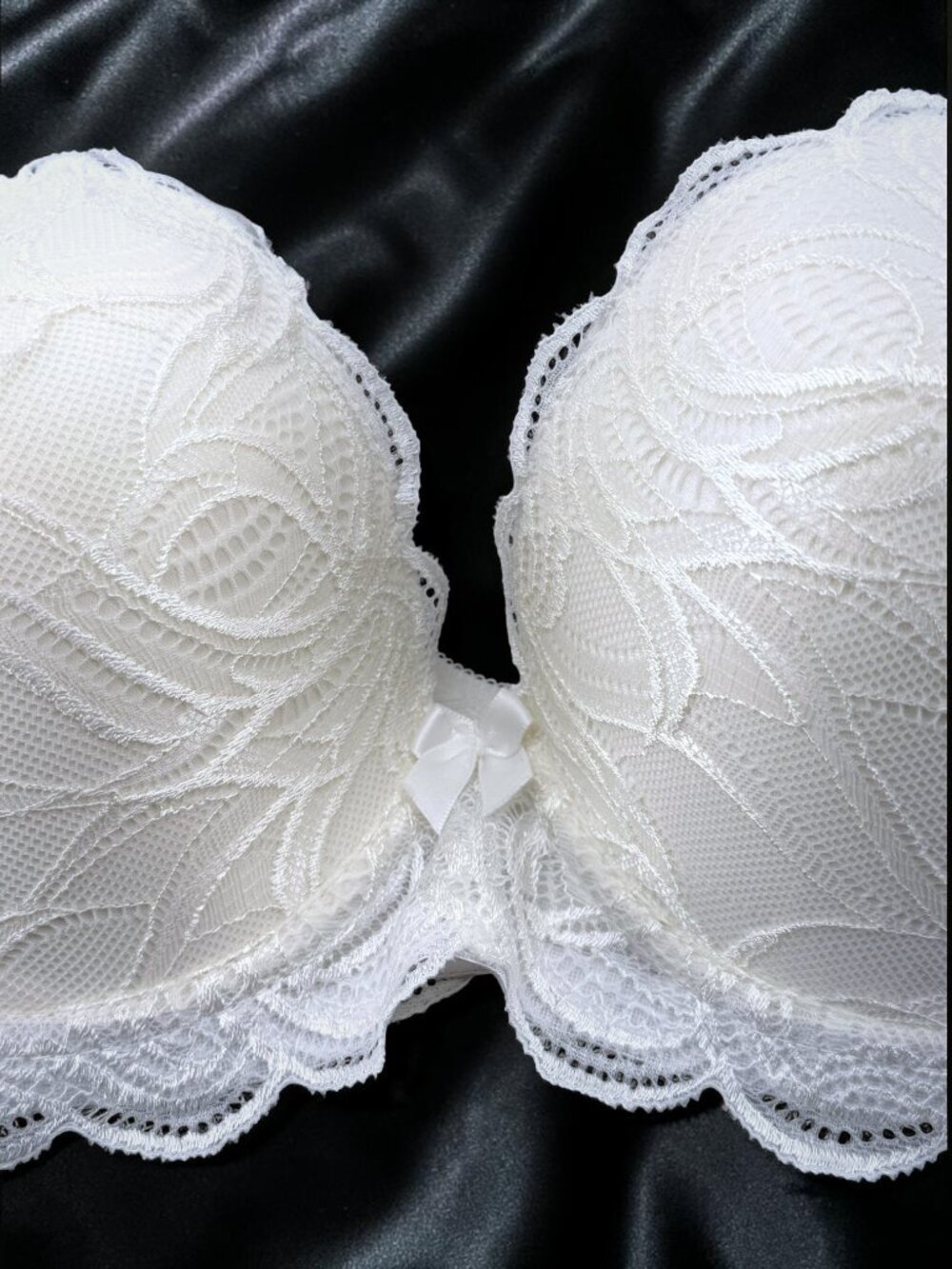 Paramour White Lace Underwire Bra 38C NWT - Picture 4 of 5